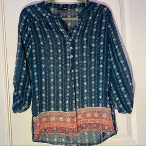 Boho flow top